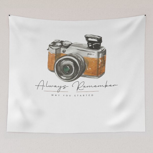 Item preview, Always Remember Why You Started Inspirational Quote designed and sold by sleekartist.
