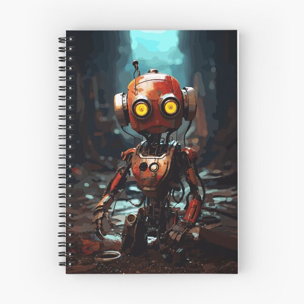 Item preview, Rusty Cute Mechanoid Robot designed and sold by theAcollection.