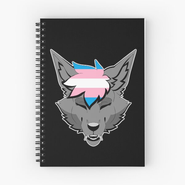 Item preview, transgender pride wolf designed and sold by mischefous.