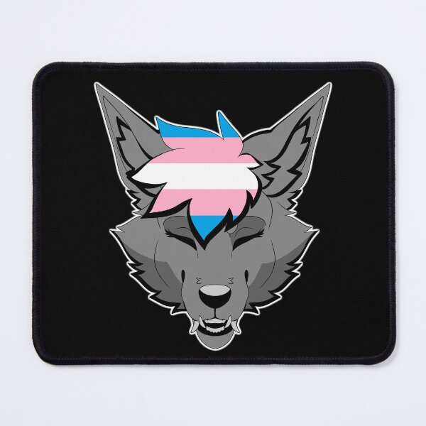 Item preview, transgender pride wolf designed and sold by mischefous.