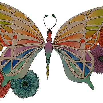 Artwork thumbnail, Butterfly by TSK Sketches