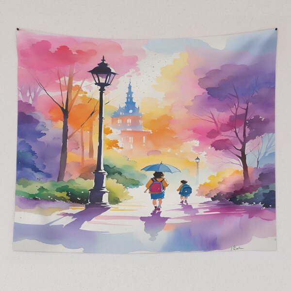 Item preview, Students going to school  designed and sold by oumadane.