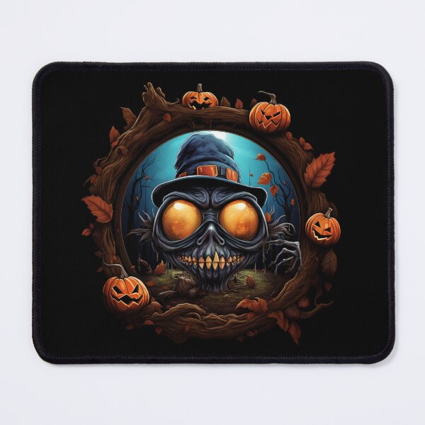 Item preview, Skull in a hat with bulging eyes. designed and sold by Krzysztof Siwek.