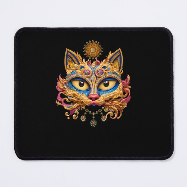 Item preview, Mystical masquerade cat in jewelry designed and sold by GorinART.