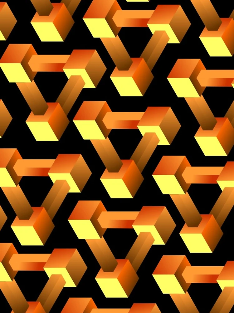 Thumbnail 4 of 4, iPhone Case, Cubes designed and sold by Rist.