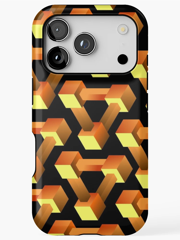 Thumbnail 1 of 4, iPhone Case, Cubes designed and sold by Rist.