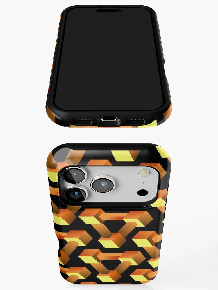 Thumbnail 3 of 4, iPhone Case, Cubes designed and sold by Rist.