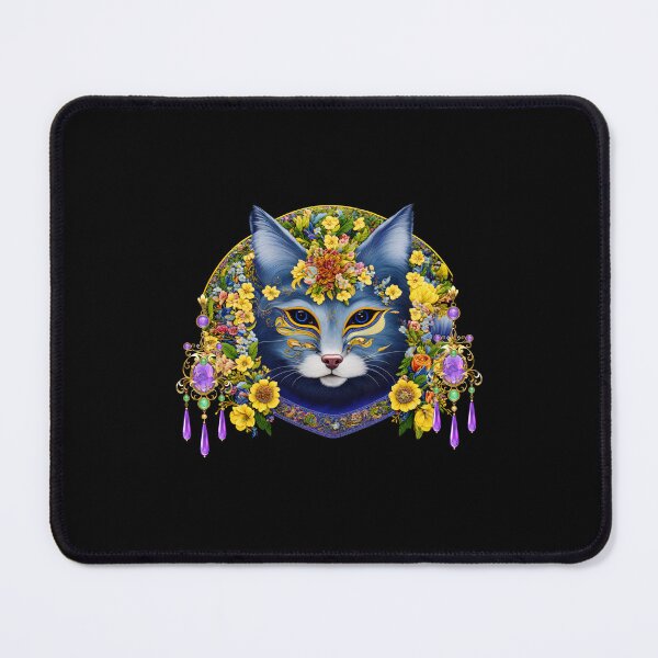 Item preview, Mystical masquerade cat in jewelry designed and sold by GorinART.