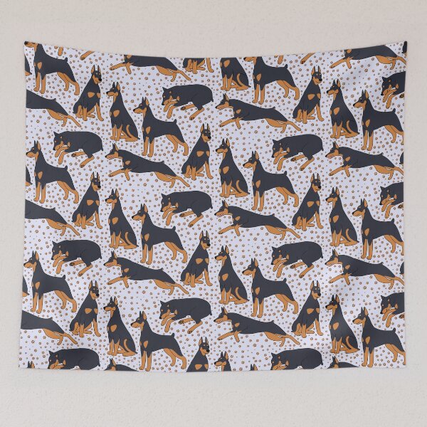 Item preview, Cute doberman dog pattern  designed and sold by Yaragold.