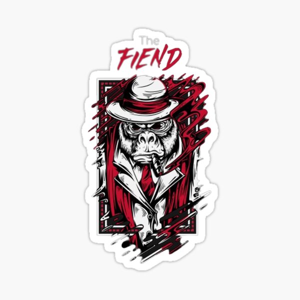 Item preview, The Fiends: Let me in - The Turbo Gorilla designed and sold by Rodayna Elnaggar.