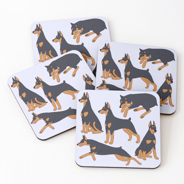 Item preview, Cute doberman dog pattern  designed and sold by Yaragold.