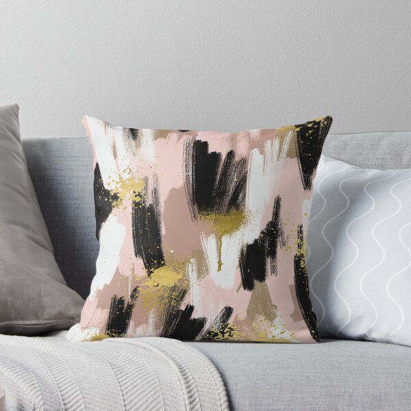 Item preview, Blush and Gold Abstract designed and sold by lisaguen.
