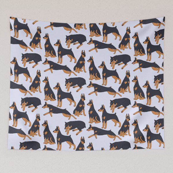 Item preview, Cute doberman dog pattern  designed and sold by Yaragold.