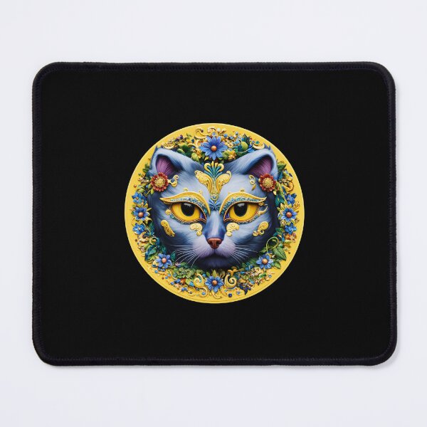 Item preview, Mystical masquerade cat in jewelry designed and sold by GorinART.