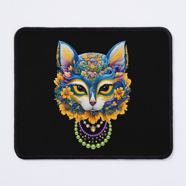 Item preview, Mystical masquerade cat in jewelry designed and sold by GorinART.
