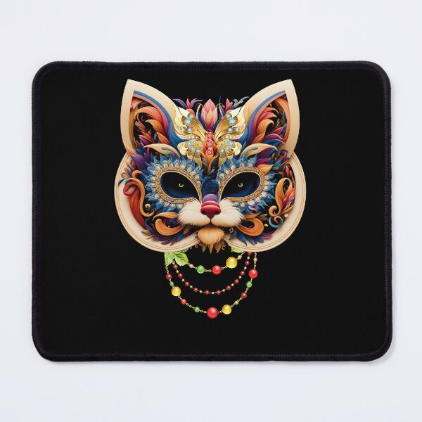 Item preview, Mystical masquerade cat in jewelry designed and sold by GorinART.