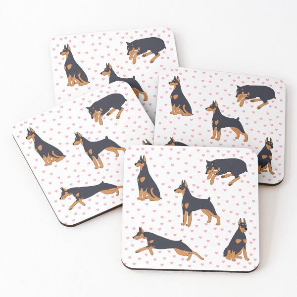 Item preview, Cute doberman dog pack designed and sold by Yaragold.