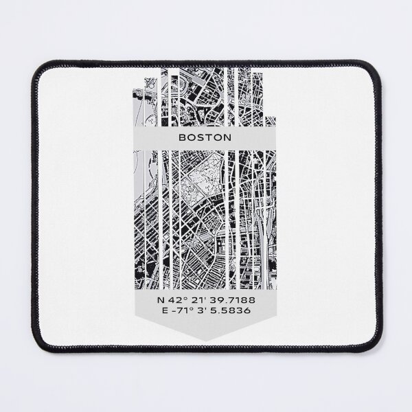 Item preview, AMERICA Boston, MA - Latitude/Longitude designed and sold by ALLesROUNDER.