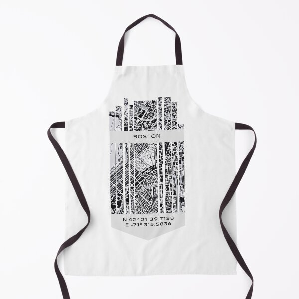 Item preview, AMERICA Boston, MA - Latitude/Longitude designed and sold by ALLesROUNDER.