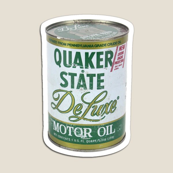Quaker State Oil Can Magnet