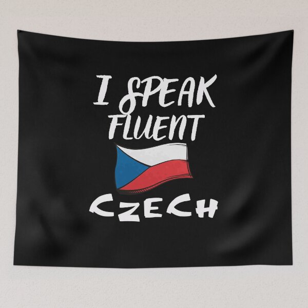Item preview, I speak fluent Czech designed and sold by WickyWildLife.