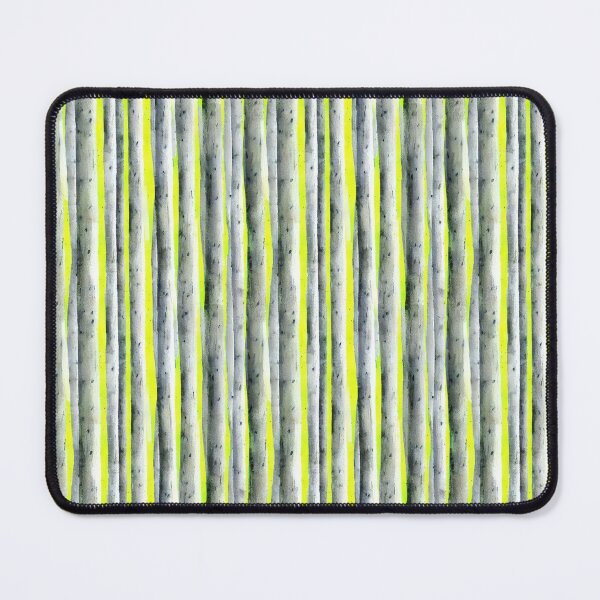 Item preview, Nordic Forest V, Watercolour Pattern, Yellow, Green and Grey designed and sold by Coralgb.