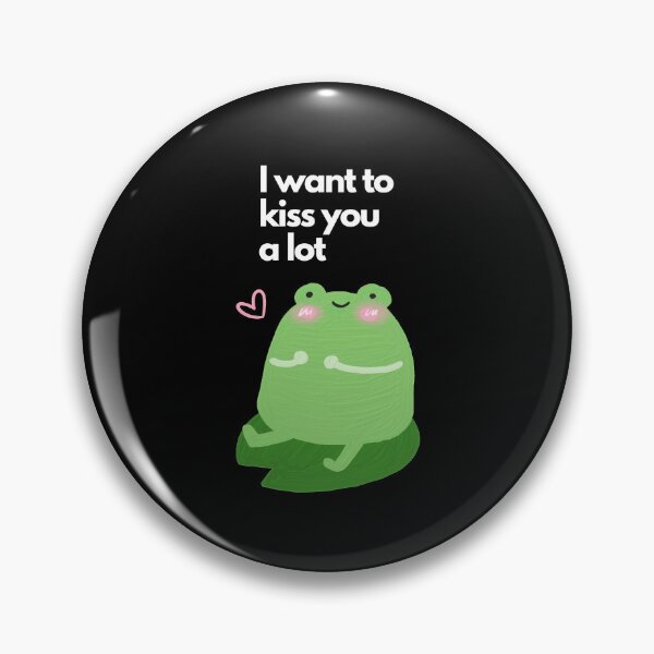 Item preview, I want to kiss you a lot (black) designed and sold by mydoodlesateme.