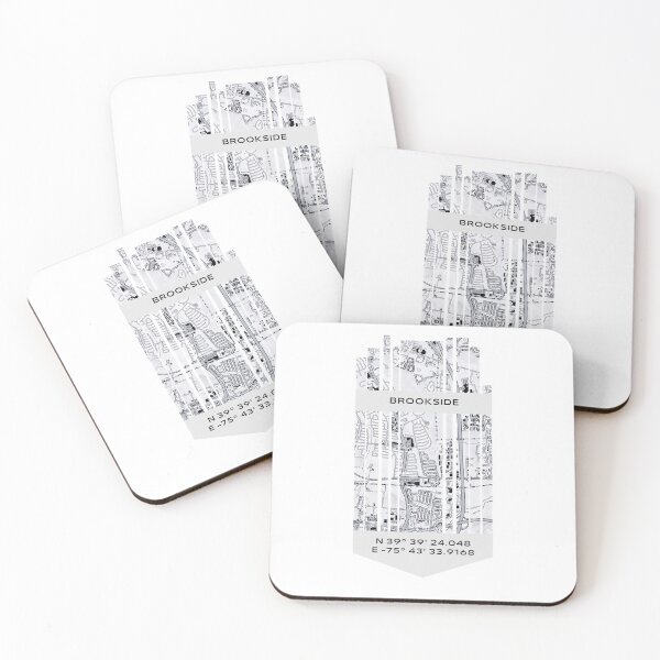 Item preview, AMERICA Brookside, DE - Latitude/Longitude designed and sold by ALLesROUNDER.