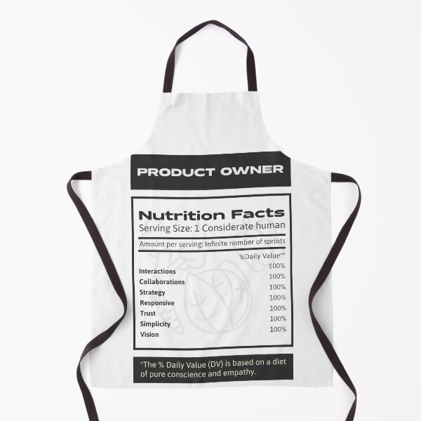 Item preview, Product Owner Nutrition Facts designed and sold by Salma Satya & Co.