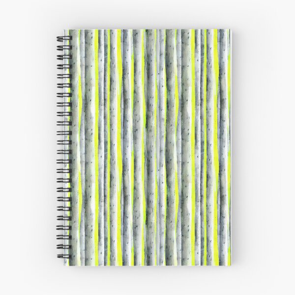 Item preview, Nordic Forest V, Watercolour Pattern, Yellow, Green and Grey designed and sold by Coralgb.