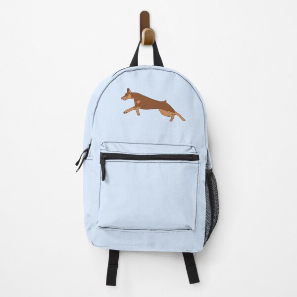 Item preview, Cute running doberman dog designed and sold by Yaragold.