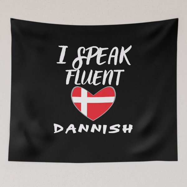 Item preview, I speak dannish designed and sold by WickyWildLife.