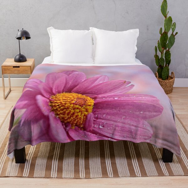 Item preview, Vibrant Fuchsia Daisy Blossom Art Print designed and sold by Michelle Moss.