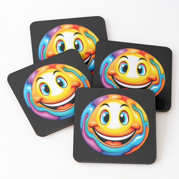 Item preview, Happy smiley face designed and sold by Wickystickers.