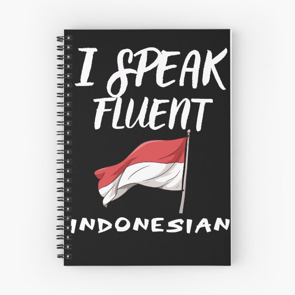 Item preview, I speak fluent Indonesian designed and sold by WickyWildLife.