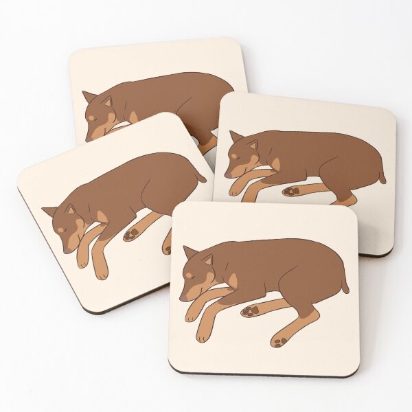 Item preview, Cute sleeping doberman dog  designed and sold by Yaragold.