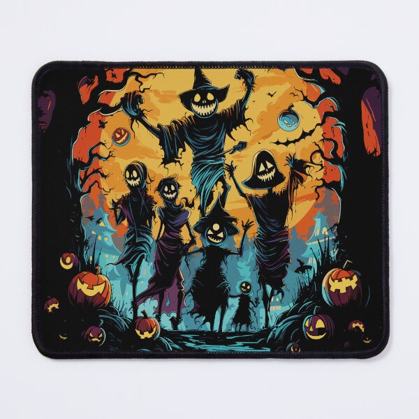 Item preview, Halloween - Vegan Monster Dance Party (For black background) designed and sold by TheFrenchVegan.