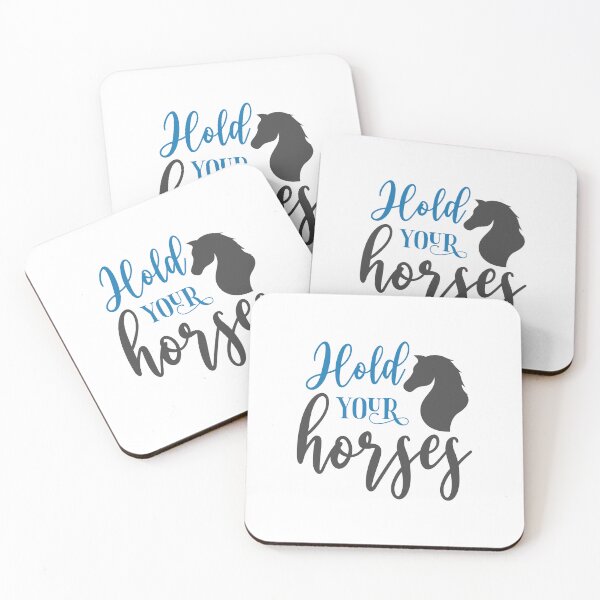 Item preview, Hold Your Horses - Equestrian Enthusiast Delight designed and sold by Saalim22.