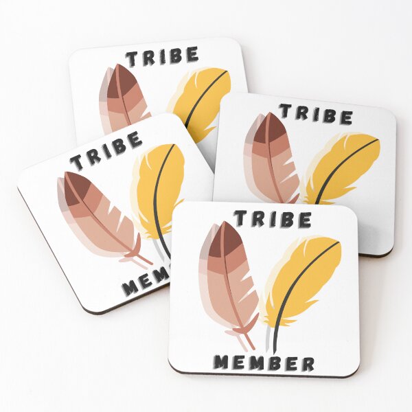 Item preview, Tribe and feather designed and sold by coloryourwings.