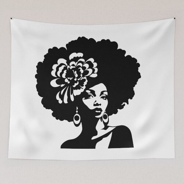 Item preview, Afro girl # 2 designed and sold by MYpngShop.