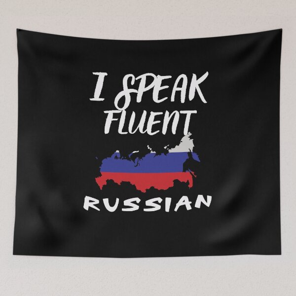 Item preview, I speak fluent Russian designed and sold by WickyWildLife.