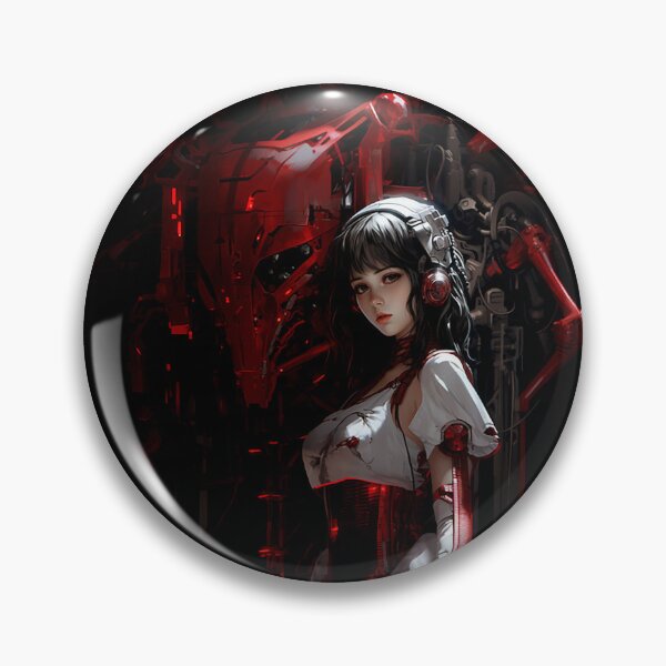 Item preview, red robot with the girl designed and sold by casonayansila.
