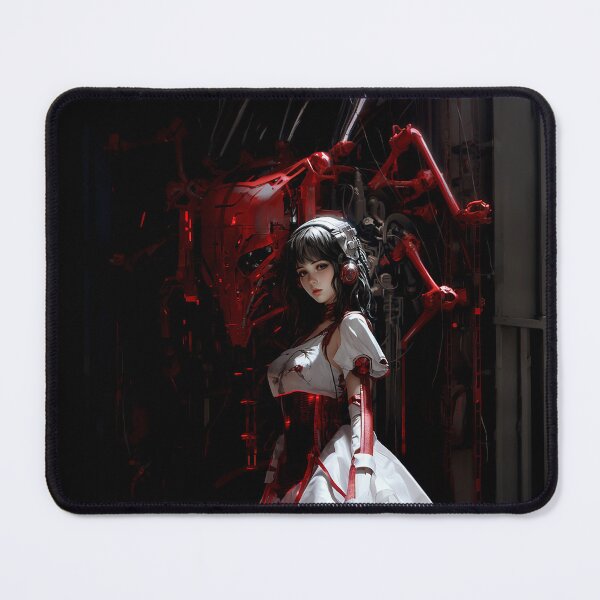 Item preview, red robot with the girl designed and sold by casonayansila.