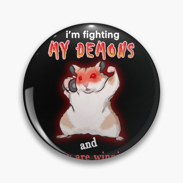 Item preview, I am fighting my demons and they are winning designed and sold by Laughing Wild.
