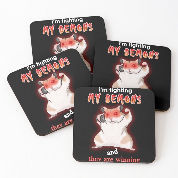 Item preview, I am fighting my demons and they are winning designed and sold by Laughing Wild.