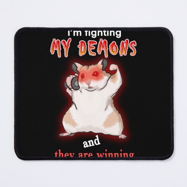 Item preview, I am fighting my demons and they are winning designed and sold by Laughing Wild.
