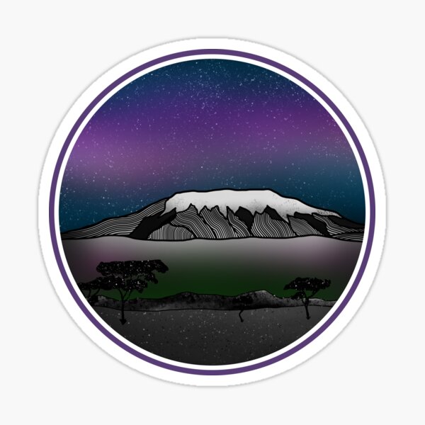 Item preview, Mount Kilimanjaro designed and sold by ekpatterns.