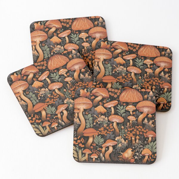 Item preview, Shrooming Serenity Mushrooms Art designed and sold by meggydesigns.