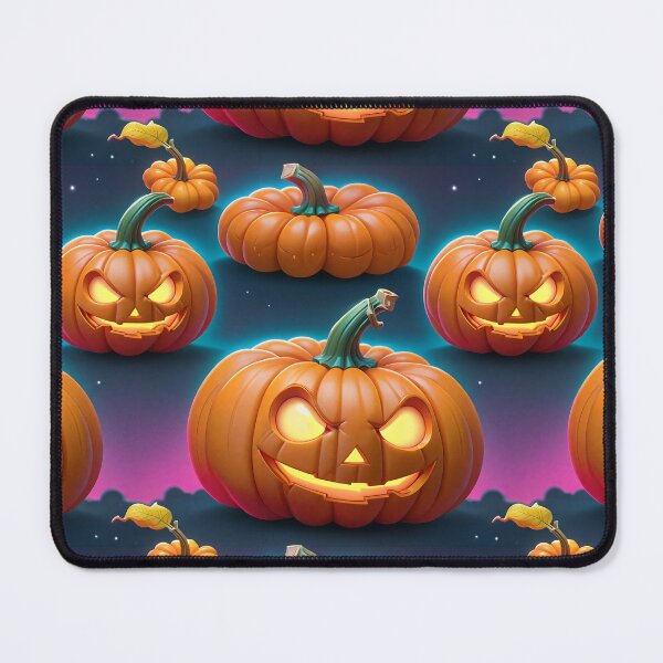 Item preview, Pumpkins On A night Sky Background - Repeating Pattern designed and sold by Image-Caption.