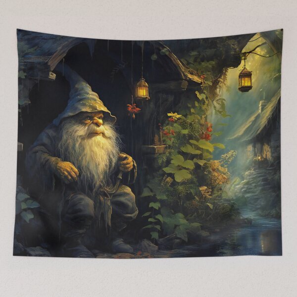 Item preview, Fantasy Gnome town 2 designed and sold by Red Witch Art.